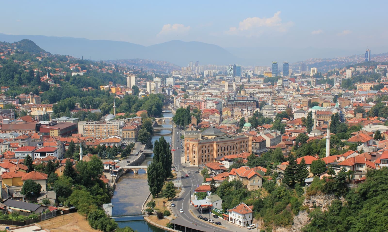 Sarajevo, huvudstad i Bosnia and Herzegovina