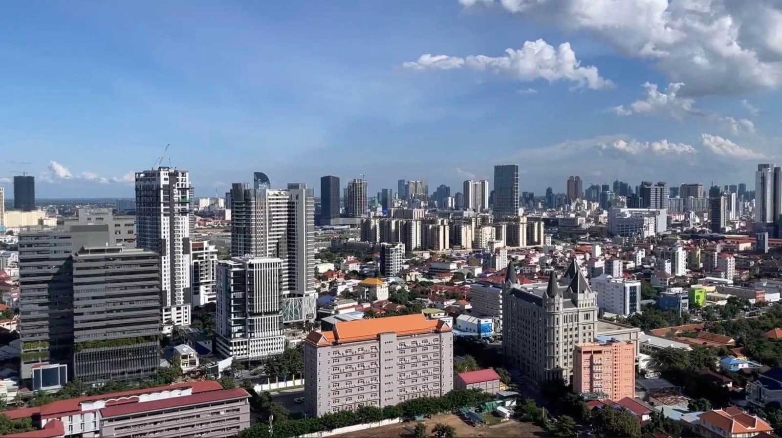 Phnom Penh, die Hauptstadt von Cambodia