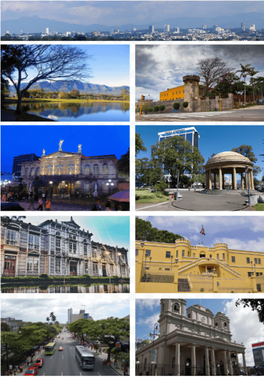 San José, la capitale di Costa Rica