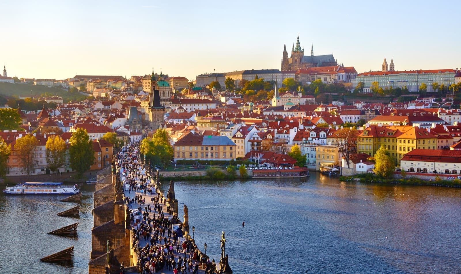 Prague, the capital of Czechia