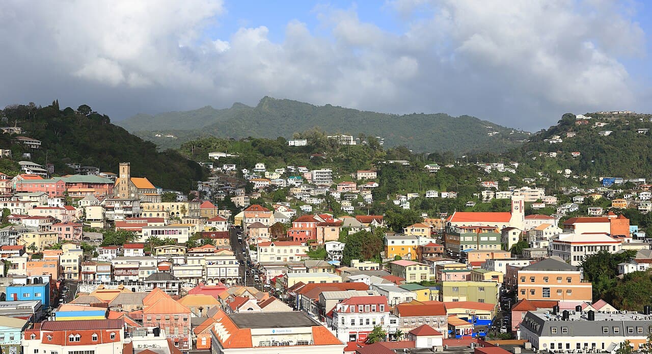 St. George's, the capital of Grenada