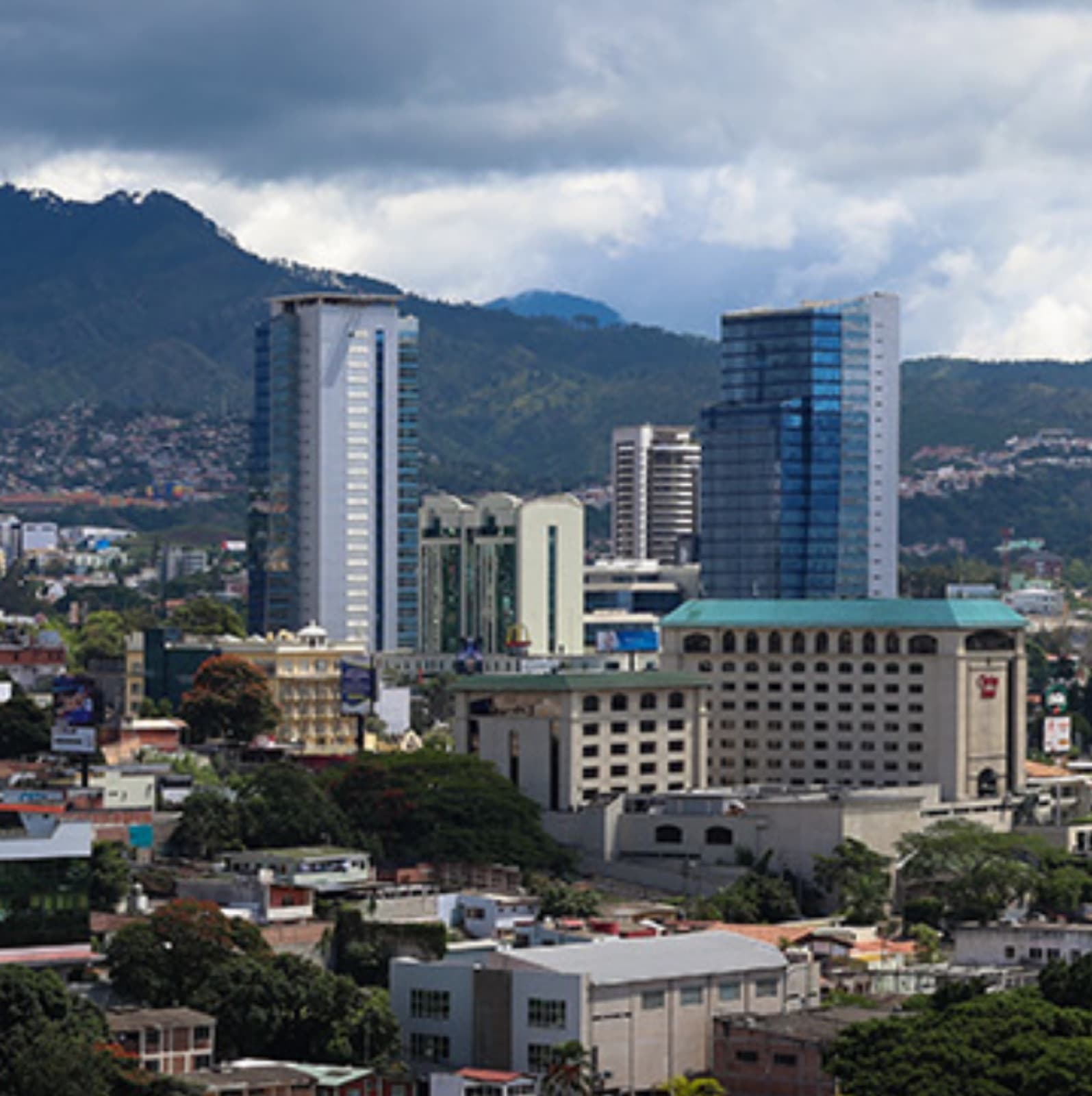 Tegucigalpa, столица страны Honduras