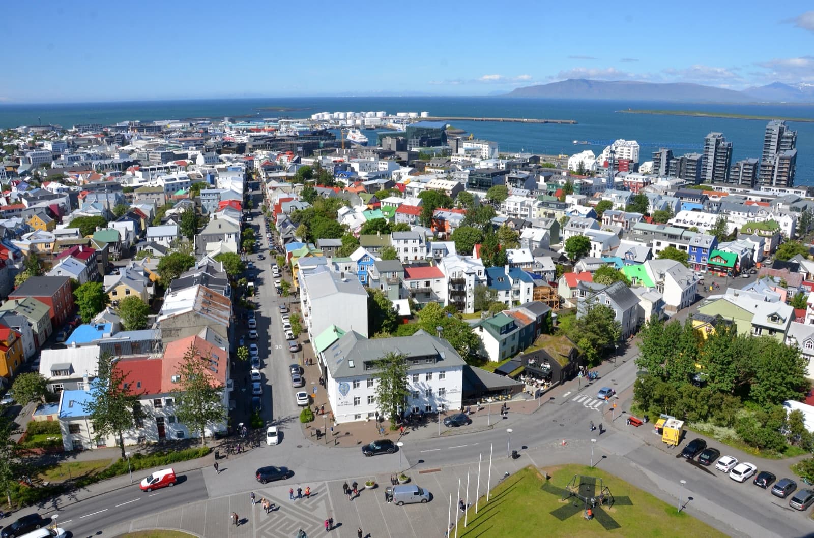 Reykjavik, la capital de Iceland