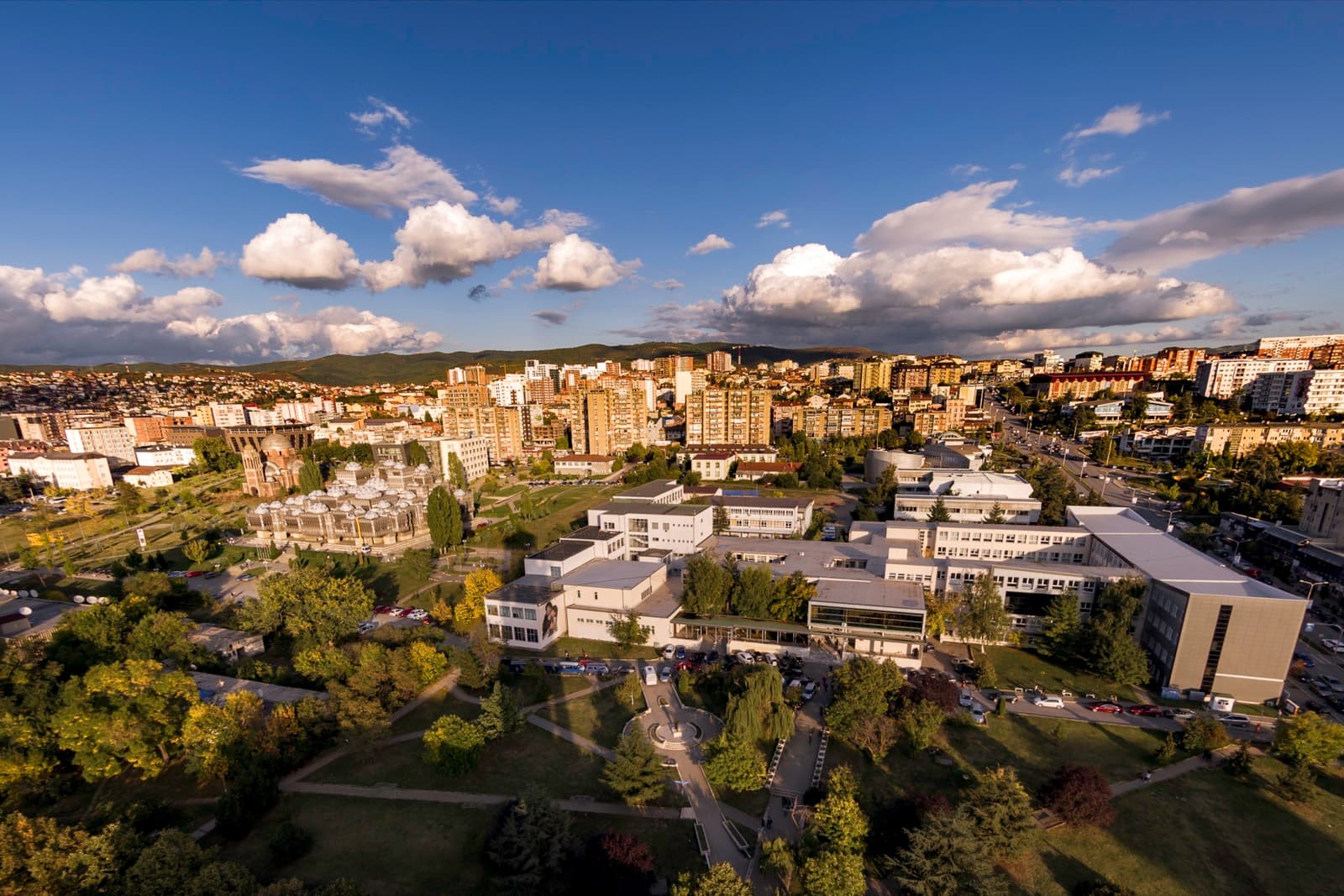 Pristina, the capital of Kosovo