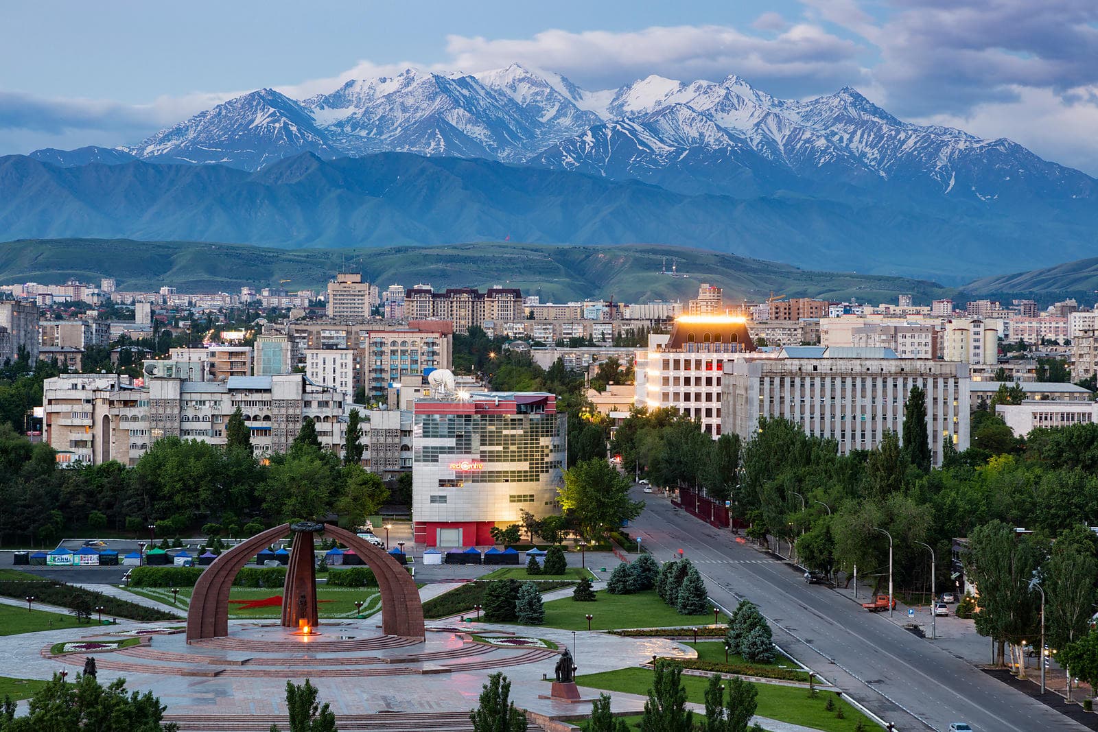 Bishkek, hovedstaden i Kyrgyzstan