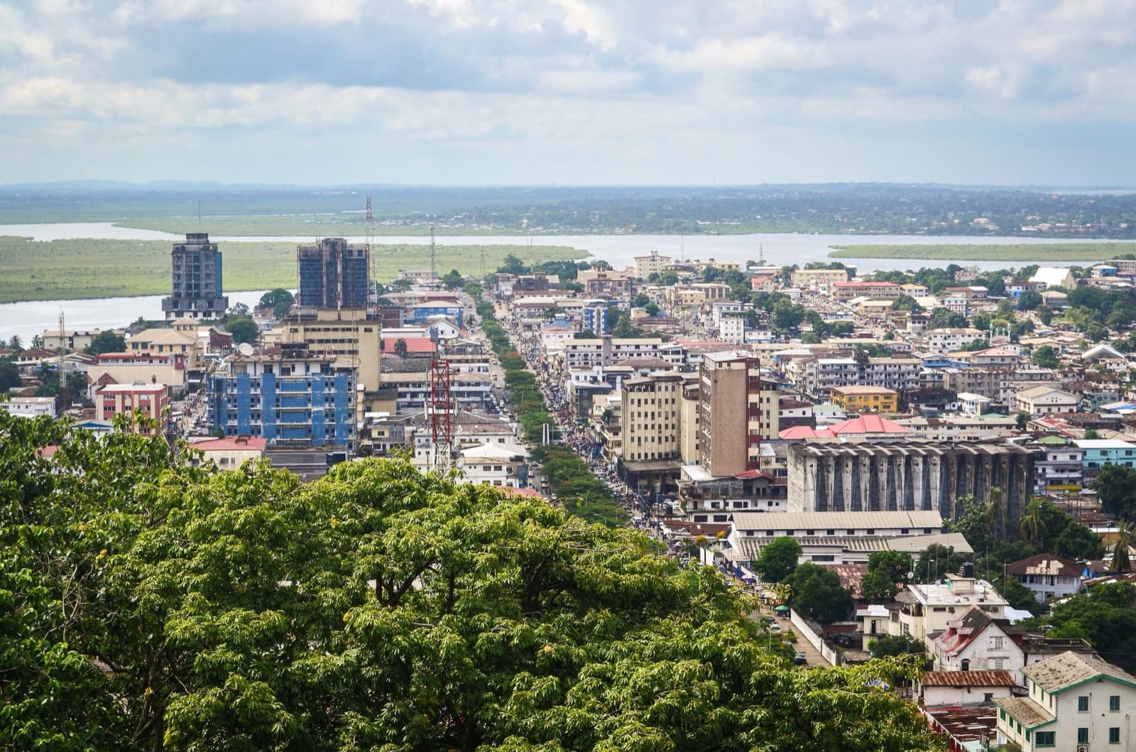 Monrovia, la capital de Liberia