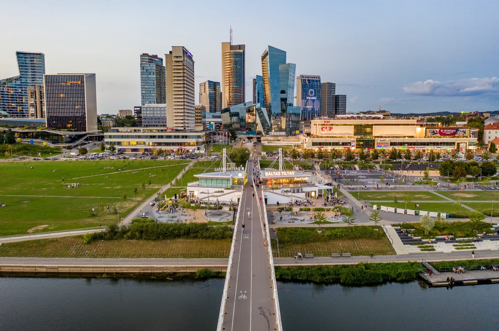 Vilnius, the capital of Lithuania