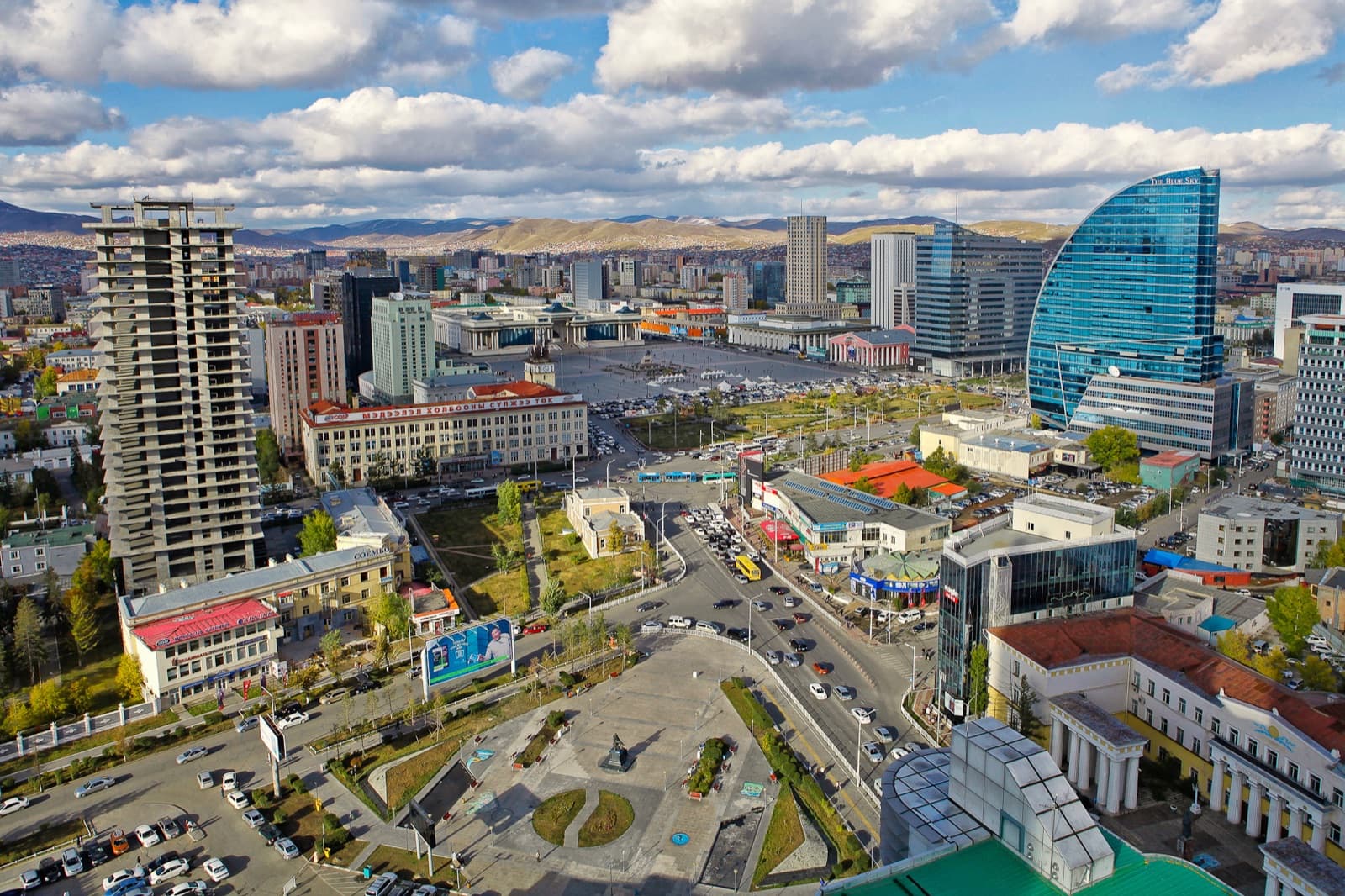 Ulan Bator, the capital of Mongolia