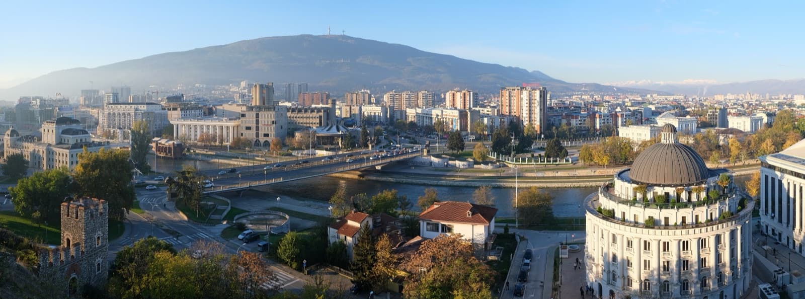 North Macedonia의 수도, Skopje