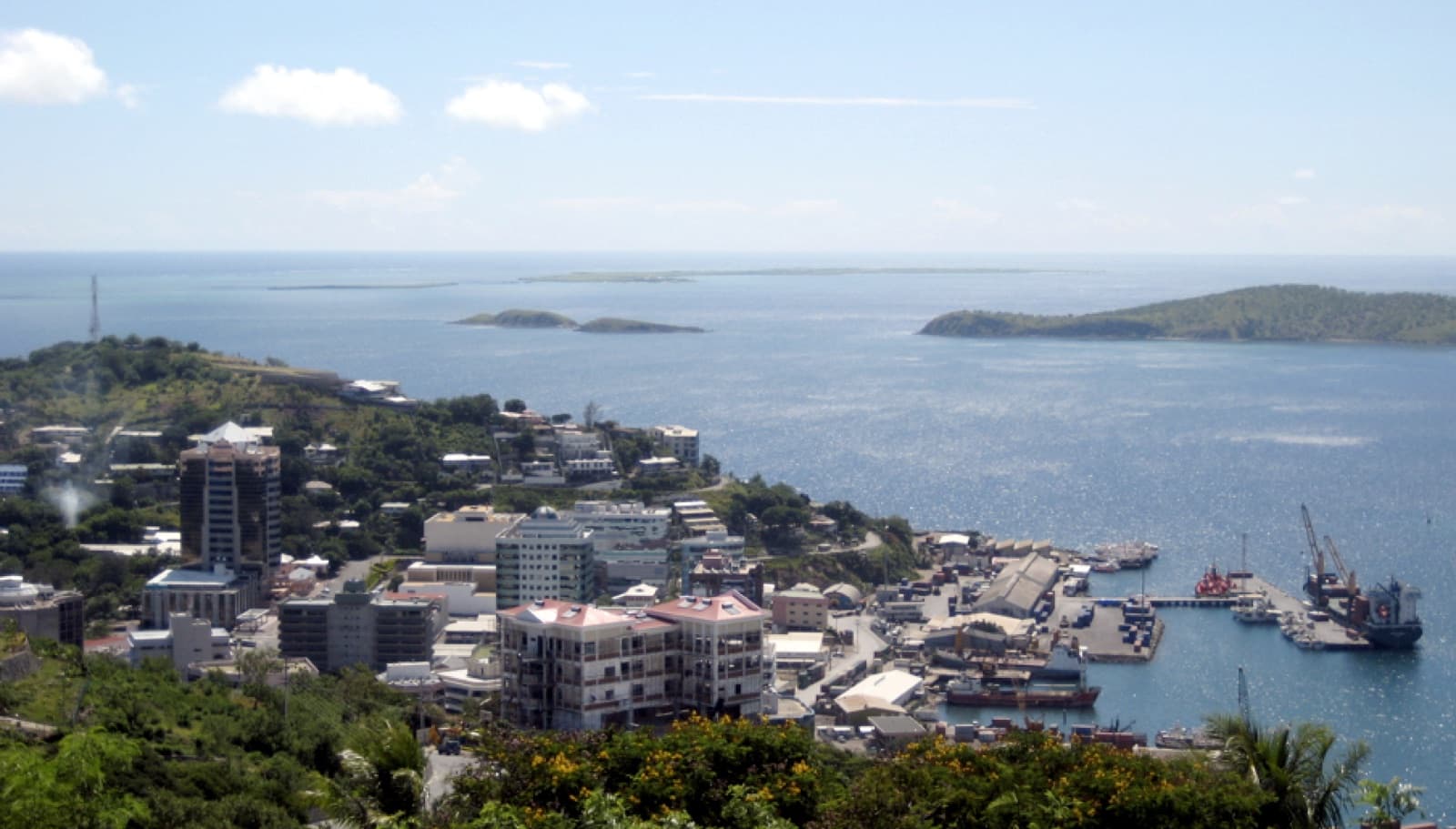 Port Moresby, la capital de Papua New Guinea