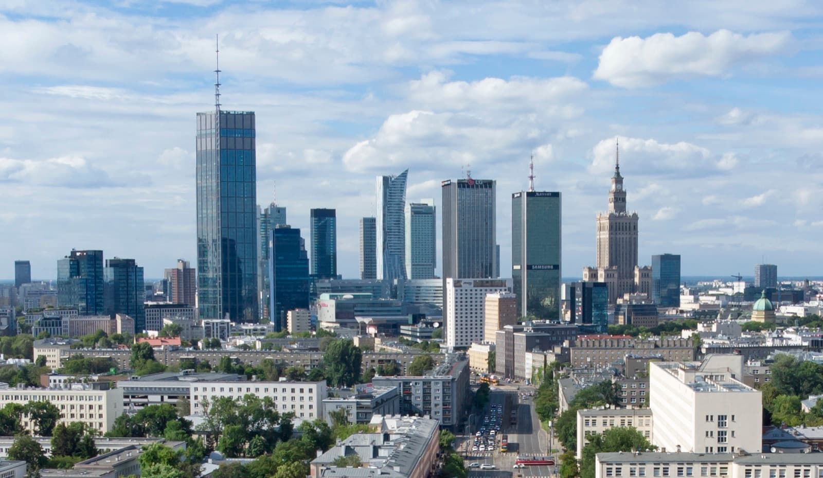 Warsaw, the capital of Poland