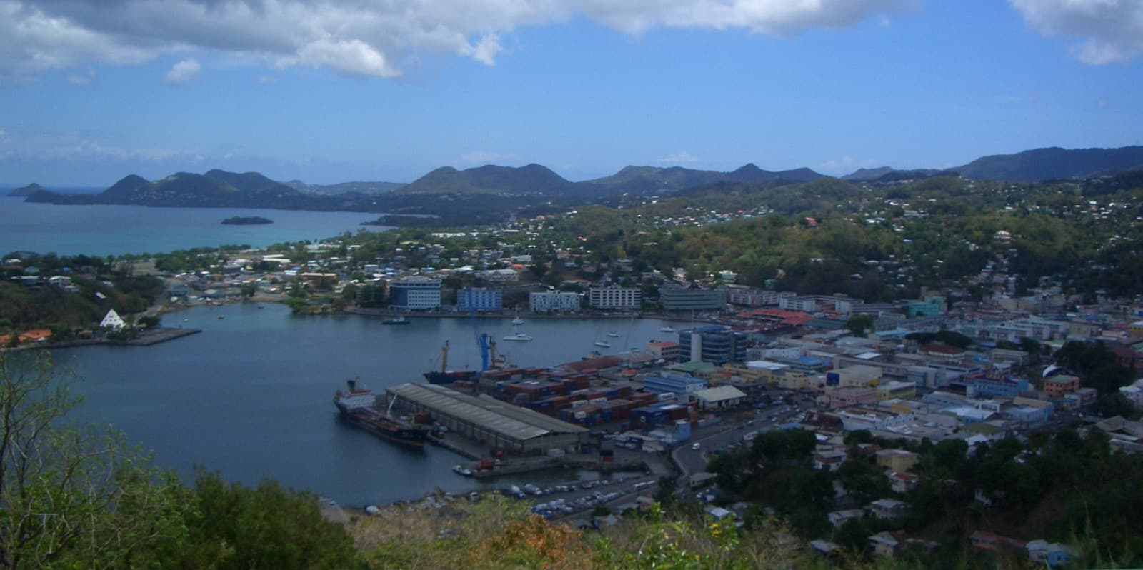 Castries, capitala țării Saint Lucia