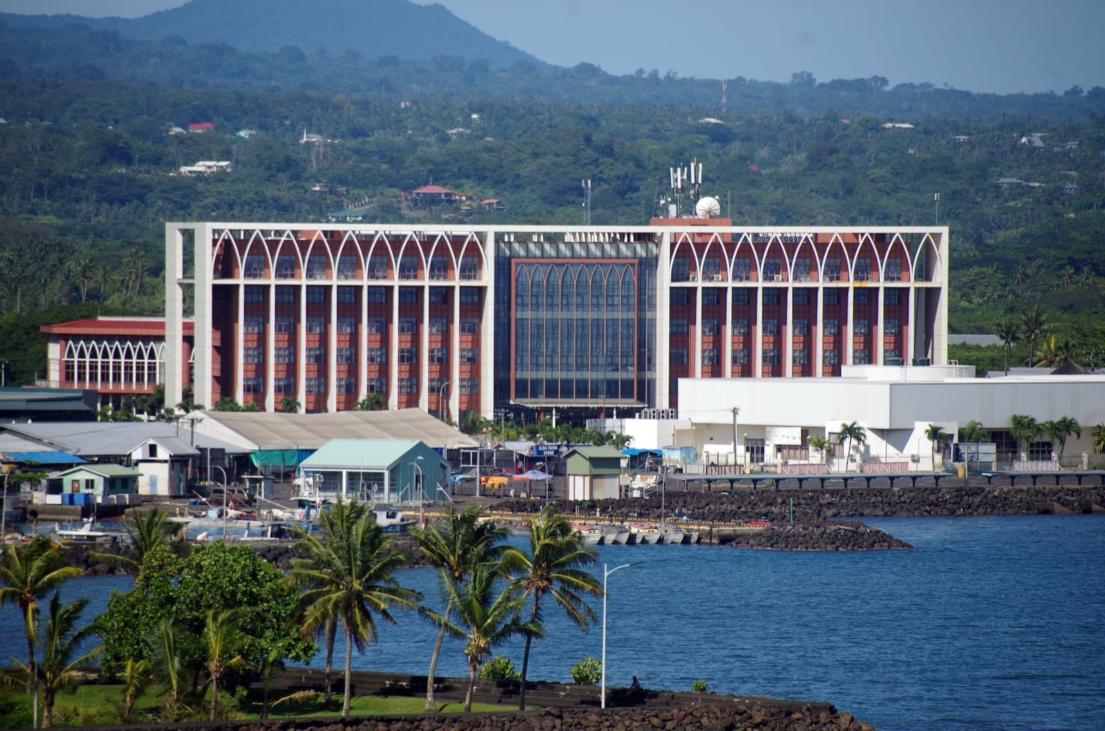 Apia, the capital of Samoa