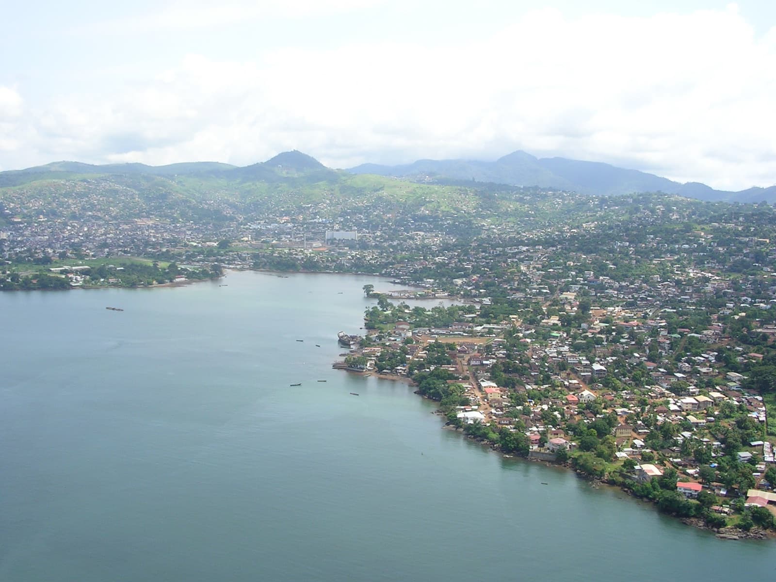 Freetown, столица страны Sierra Leone