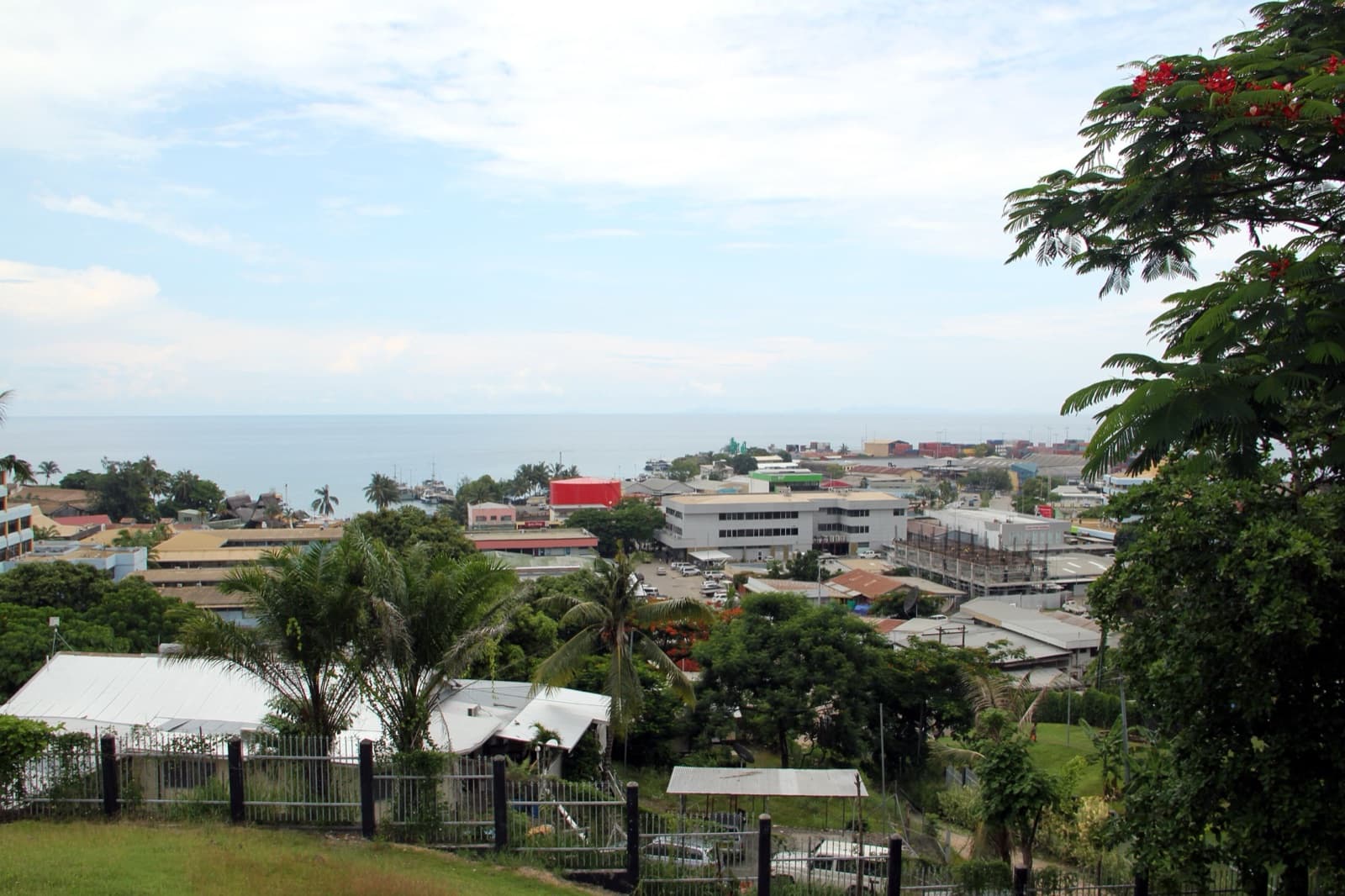 Honiara, hlavní město země Solomon Islands