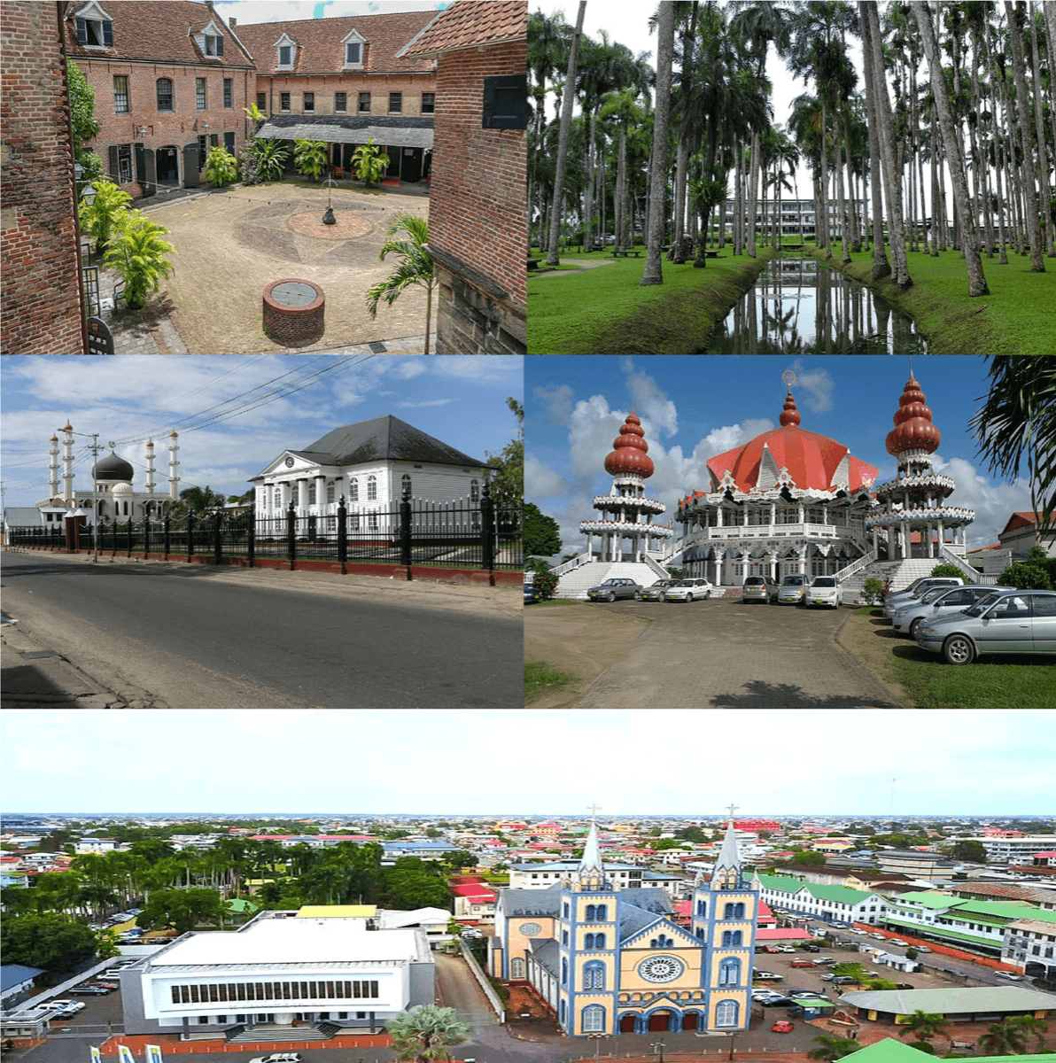 Paramaribo, the capital of Suriname