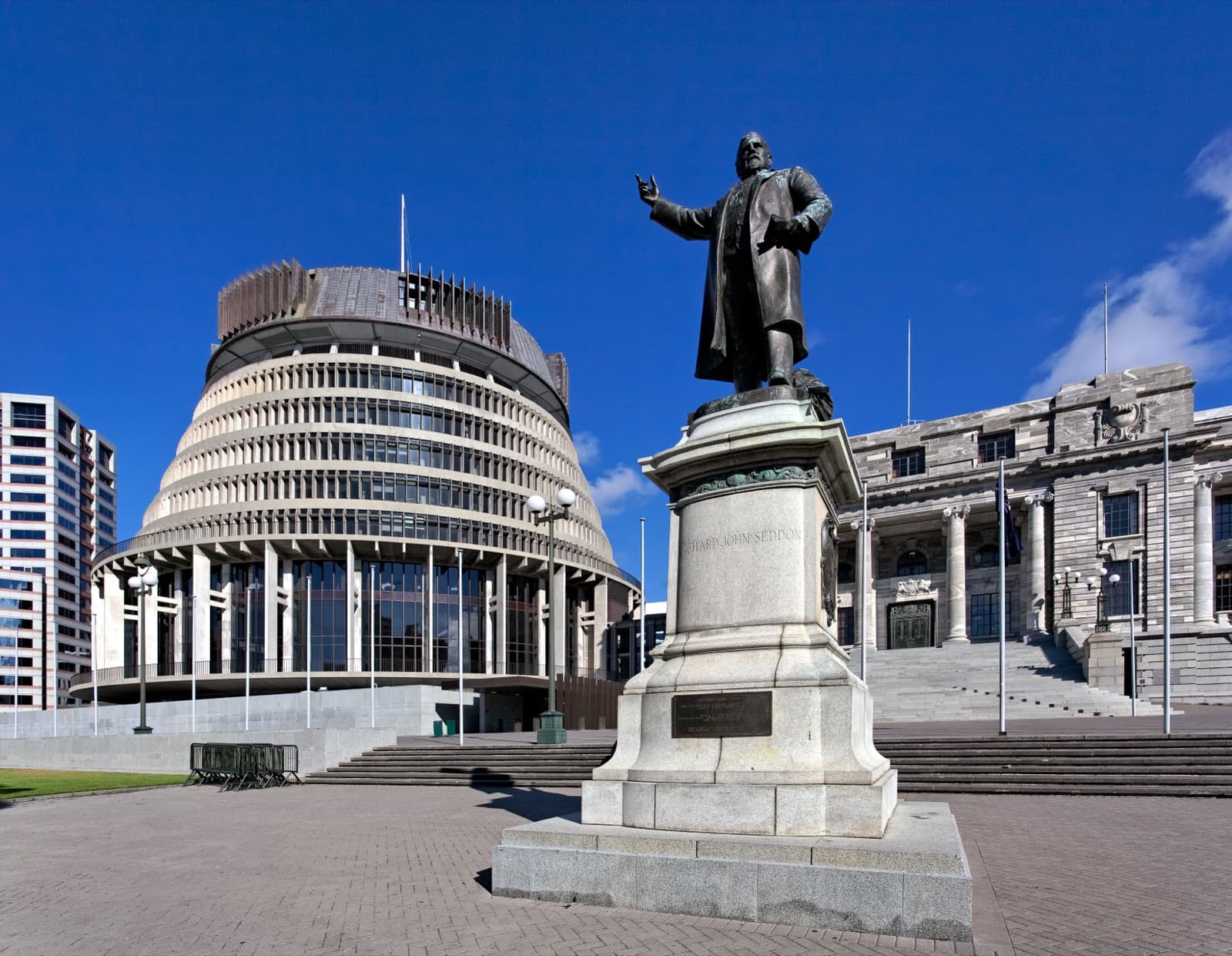 Wellington, столица страны New Zealand