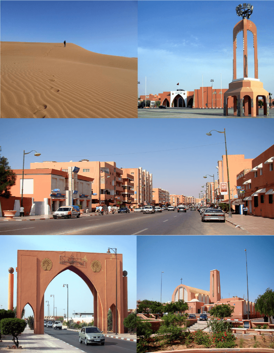 El Aaiún, de hoofdstad van Western Sahara