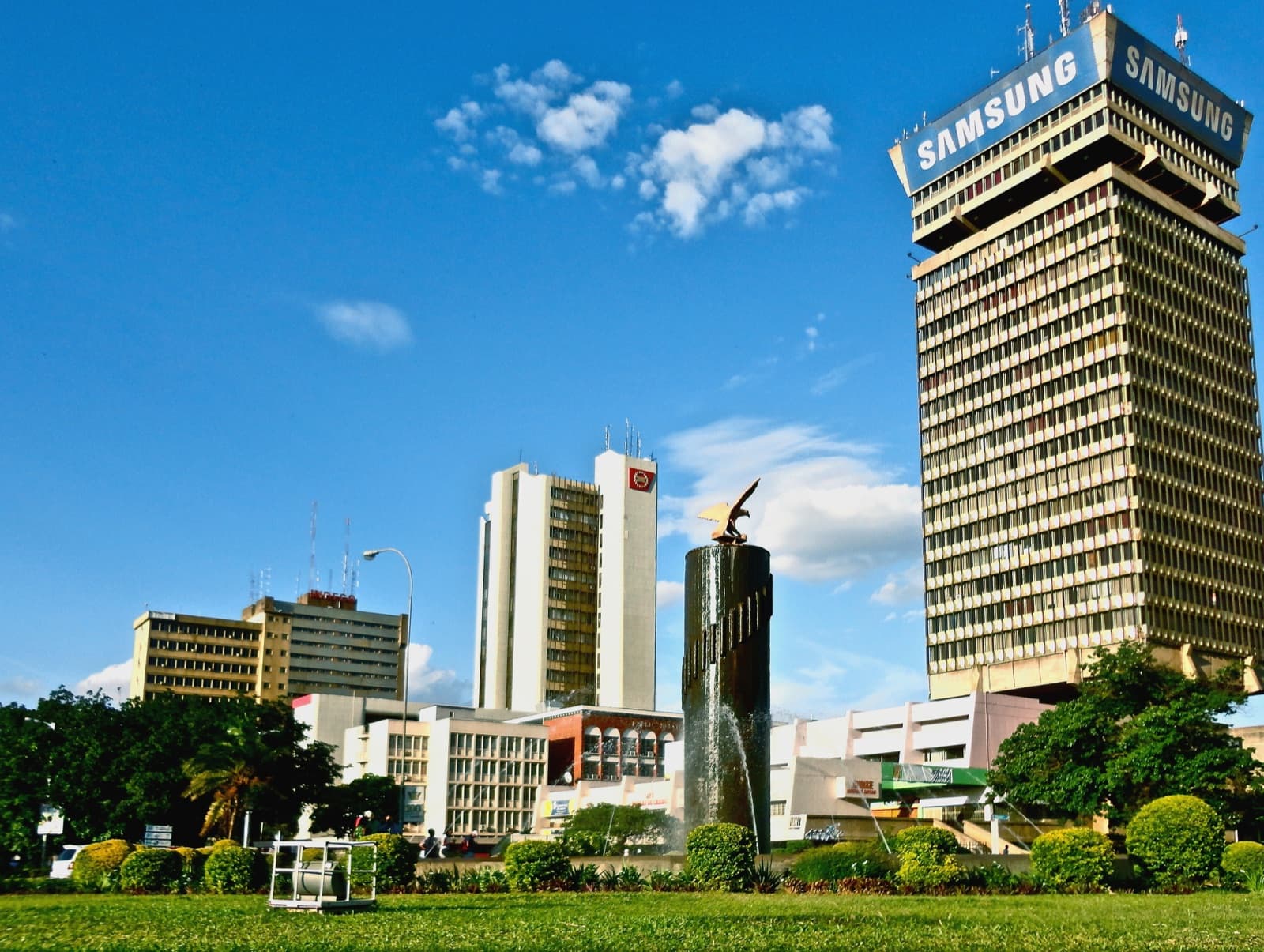 Lusaka, die Hauptstadt von Zambia