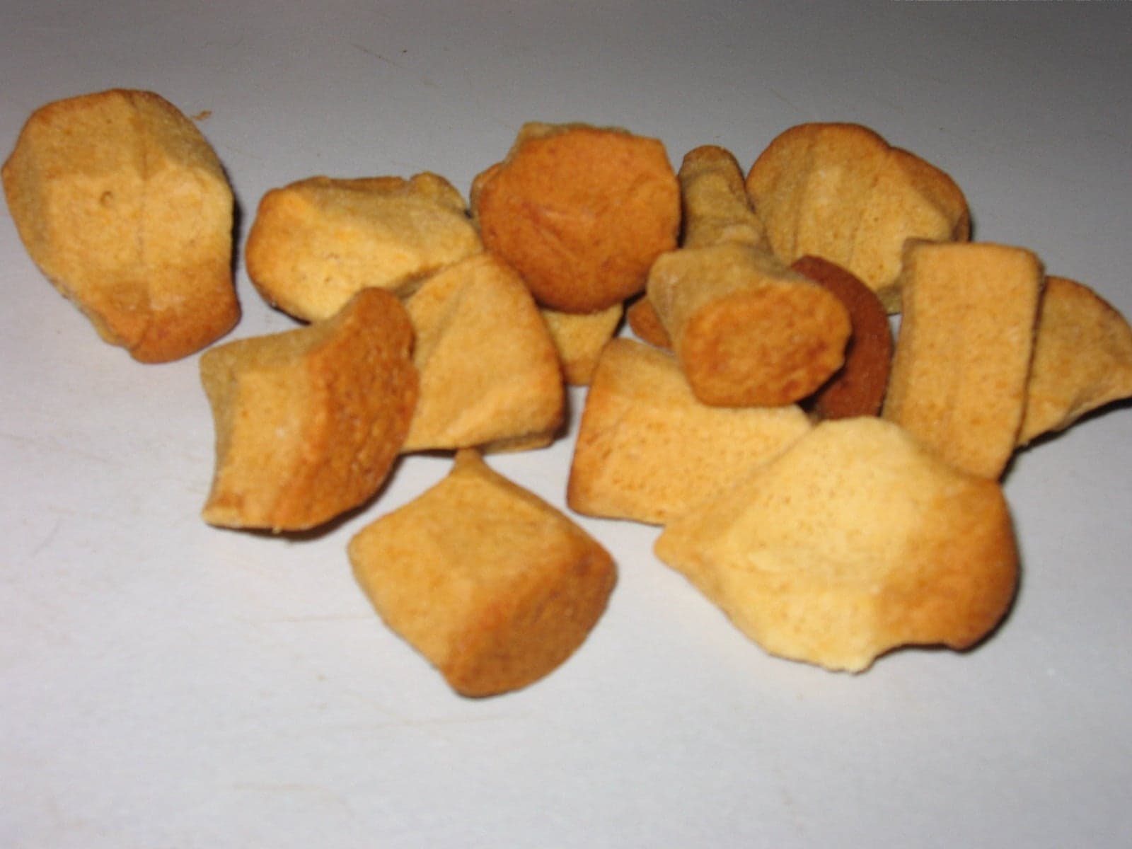 A bowl of small spiced biscuits called pepernoten, traditional at the Dutch Sinterklaas festival